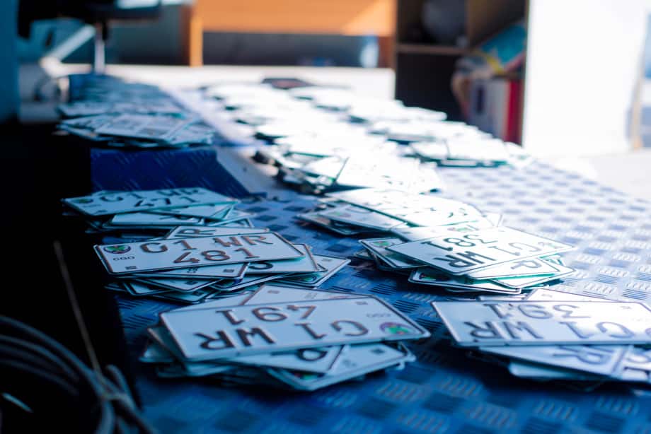 Plaques Minéralogiques Sécurisées